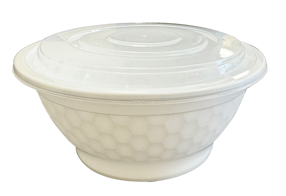 Noodle bowl (white/clear) - 36oz
