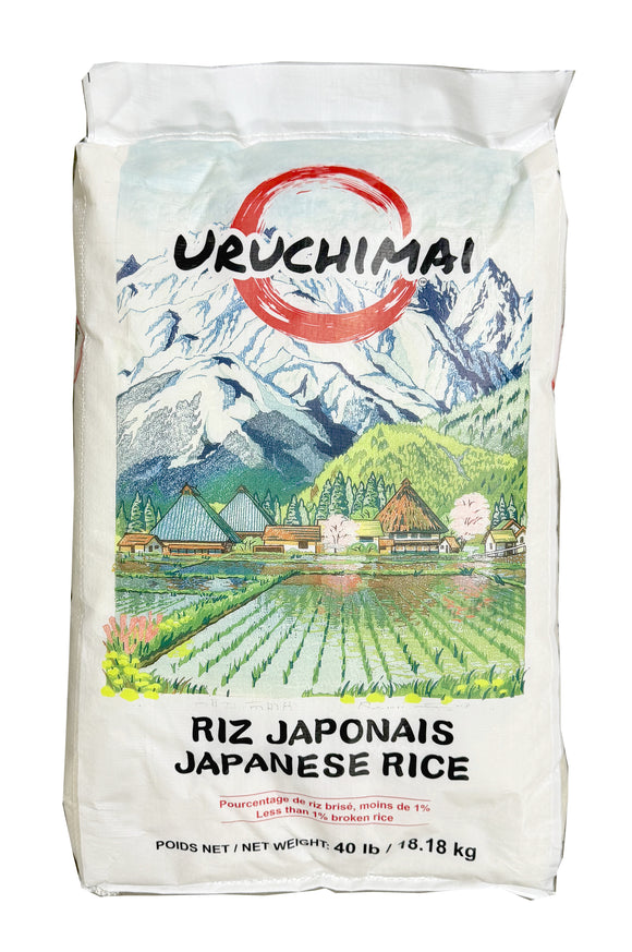 Rice - Uruchimai, 40lbs