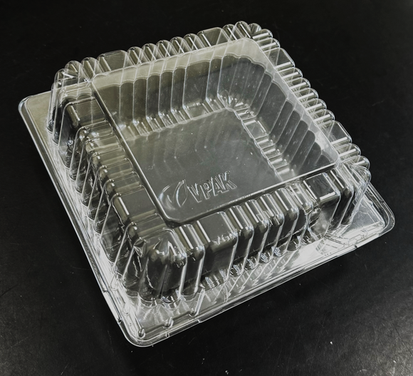 VPAK PET hinged clear container (V002)