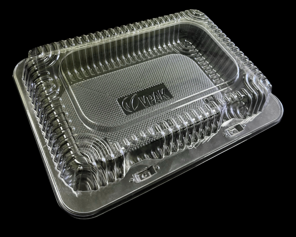 VPAK PET hinged clear container (V004)