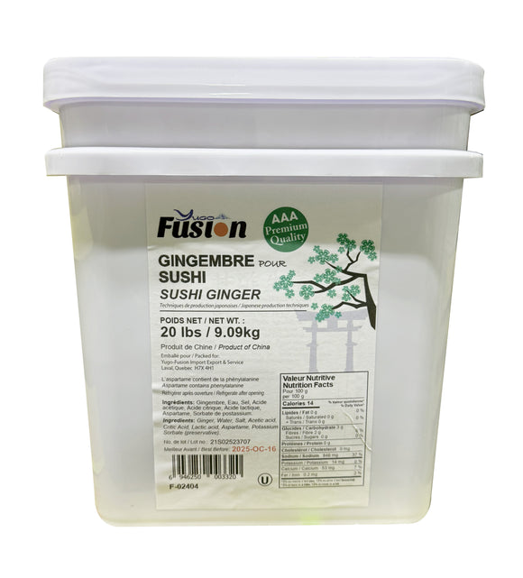 White ginger 20lbs - Fusion