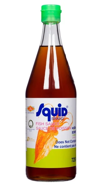 Squid fish sauce (glass bottle) - 725ml - 6bottles/case