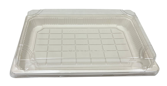 ST8 Rectangle sushi tray with lid, Size (10x7.4x1.9inches) - 200sets/case