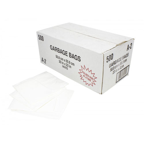(SAC2022W) Commercial Garbage / Trash Bags - Regular - 20