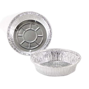 Round aluminum containers - 7"diameter, 500/cs