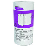 (PAP1X250 ) Kitchen Roll Towel - 2-Ply - 11" x 8" (27.9 cm x 20.3 cm) - 250 Sheets - Box of 12 Rolls - White - Cascades Pro K250