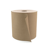 (PAP800B) Paper Hand Towel - 7.9" (120 cm) Width - Roll of 800' (243.4 m) - Box of 6 Rolls - Brown - Cascades Pro H085