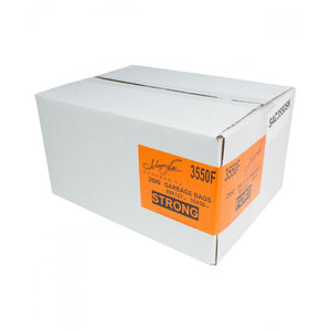 (SAC3550SN) Commercial Garbage / Trash Bags - Strong - 35" x 50" (88.9 cm x 127 cm) - Black - Box of 200