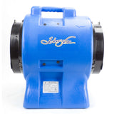 Industrial Blower / Fan / Floor Dryer - Johnny Vac - Fan Diameter 12" (30.4 cm) - Sealed Motor - 1 speed - with Handle - Blue